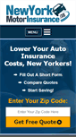 Mobile Screenshot of newyorkmotorinsurance.com